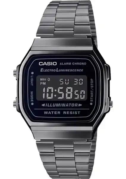 Casio A168WGG-1BDF Kol Saati: Şıklık ve Fonksiyonellik Bir Arada