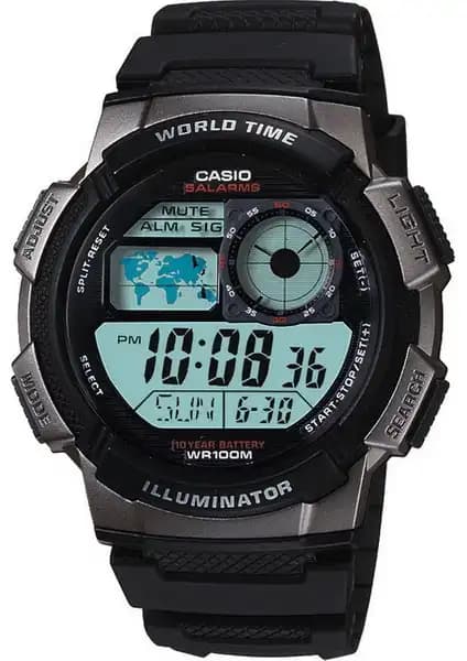Casio AE-1000W-1BVDF Erkek Dijital Kol Saati Özellikleri ve Kullanım Alanları