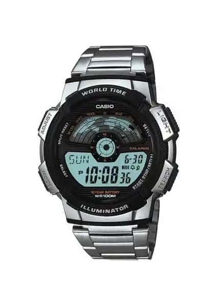 Casio AE-1000WD-1AVDF Dijital Erkek Spor ve Günlük Kullanım Saatleri