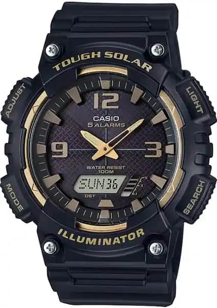 Casio AQ-S810W-1A3VDF Erkek Çok Fonksiyonlu Güneş Enerjili Su Geçirmez Saat