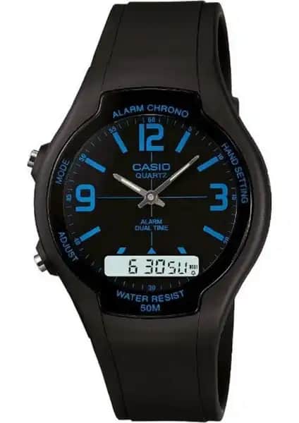 Casio AW-90H-2BVDF Erkek Kol Saati: Şık Tasarım ve Çok Yönlü Fonksiyonlar