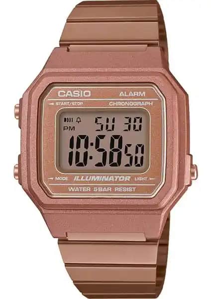 Casio B650WC-5ADF Erkek Dijital Saat Şıklık ve Fonksiyonelliği Bir Arada Sunar