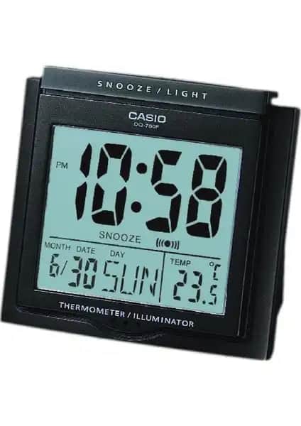 Casio DQ-750F-1DF Masa Saati: Çok Fonksiyonlu Modern Dijital Saat Özellikleri