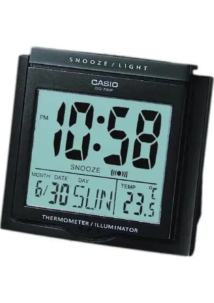 Casio DQ-750F-1DF Masa Saati: Çok Fonksiyonlu Modern Dijital Saat Özellikleri
