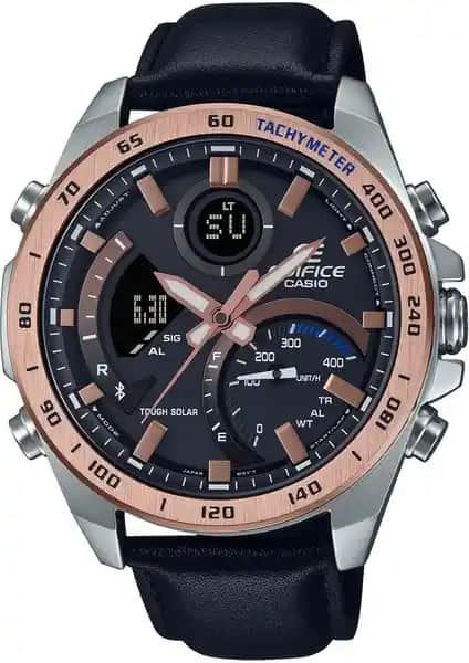 Casio ECB-900GL-1BDR Erkek Kol Saati: Şık ve Fonksiyonel Modern Tasarım