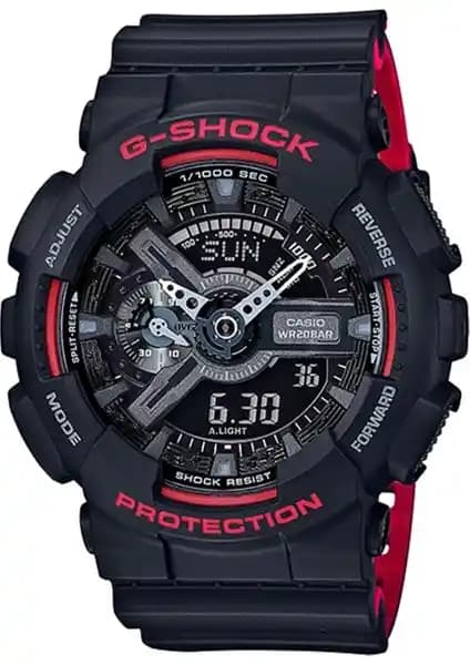Casio G-Shock GA-110HR-1ADR Unisex Spor ve Dayanıklı Kol Saati Özellikleri ve Kullanım Avantajları