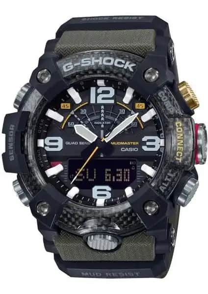 Casio G-Shock Mudmaster GG-B100-1A3DR Erkek Spor ve Dayanıklı Kol Saati Özellikleri