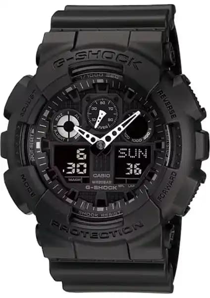 Casio GA-100-1A1DR G-Shock Erkek Spor ve Dayanıklı Kol Saati Özellikleri