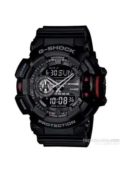 Casio GA-400-1BDR G-Shock Erkek Kol Saati Dayanıklılık ve Şıklığın Birleşimi