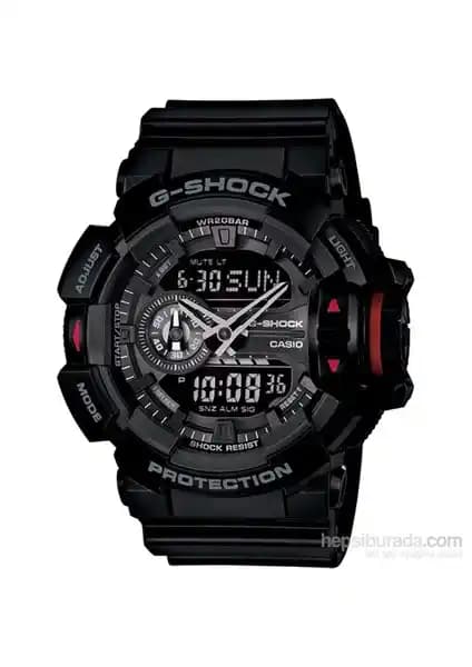 Casio GA-400-1BDR G-Shock Erkek Kol Saati Dayanıklılık ve Şıklığın Birleşimi