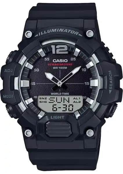 Casio HDC-700-1AVDF Erkek Çok Fonksiyonlu ve Şık Dijital-Analog Saat Özellikleri