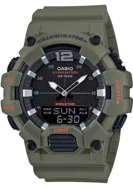 Casio HDC-700-3A2VDF Erkek Spor ve Günlük Kullanım İçin Çok Fonksiyonlu Şık Saat