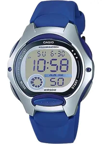 Casio LW-200-2AVDF Çocuklar İçin Dayanıklı ve Şık Su Geçirmez Kol Saati Özellikleri
