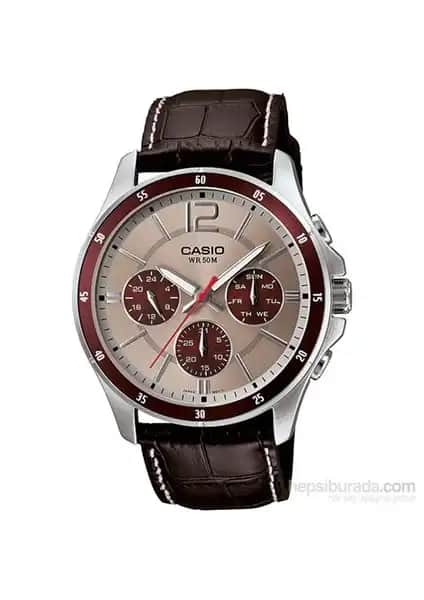 Casio MTP-1374L-7A1VDF Erkekler İçin Şık ve Çok Fonksiyonlu Günlük Saat