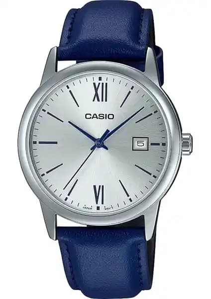 Casio MTP-V002L-2B3UDF Erkek Kol Saati: Şıklık ve Dayanıklılığı Bir Arada Sunar