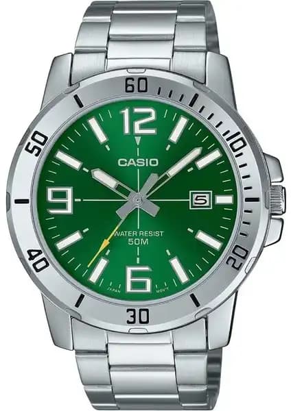 Casio MTP-VD01D-3BVUDF Erkek Kol Saati: Şık Tasarım ve Dayanıklı Özellikler