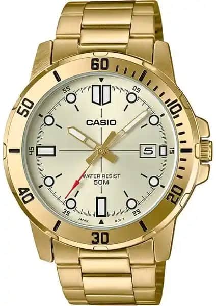 Casio MTP-VD01G-9EVUDF Erkek Kol Saati: Şık ve Dayanıklı Tasarım Özellikleriyle Öne Çıkıyor