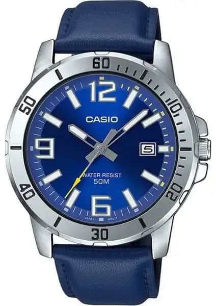 Casio MTP-VD01L-2BVUDF Erkek Kol Saati: Şıklık ve Dayanıklılığı Bir Arada Sunar