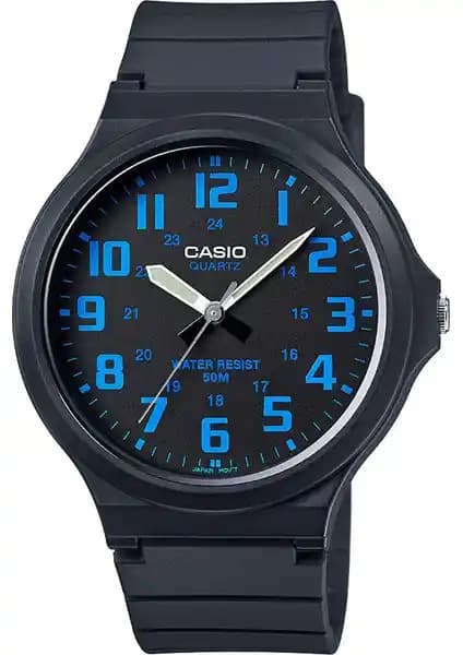 Casio MW-240-2BVDF Erkek Kol Saati: Şıklık ve Dayanıklılık Sunan Modern Tasarım