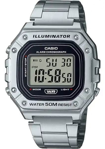 Casio W-218HD-1AVDF Erkek Kol Saati: Şık Tasarım ve Günlük Fonksiyonlar