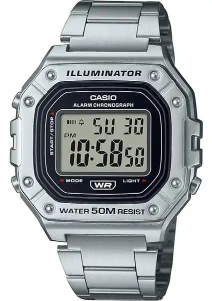 Casio W-218HD-1AVDF Erkek Kol Saati: Şık Tasarım ve Günlük Fonksiyonlar