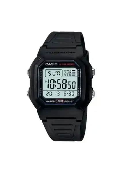 Casio W-800H-1AVDF Erkek Dijital Saatleri Dayanıklılık ve Fonksiyonellik Bir Arada