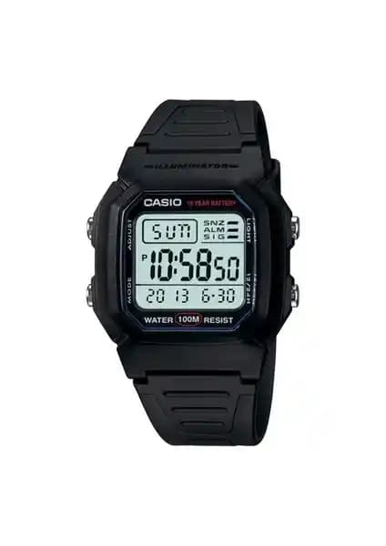 Casio W-800H-1AVDF Erkek Dijital Saatleri Dayanıklılık ve Fonksiyonellik Bir Arada