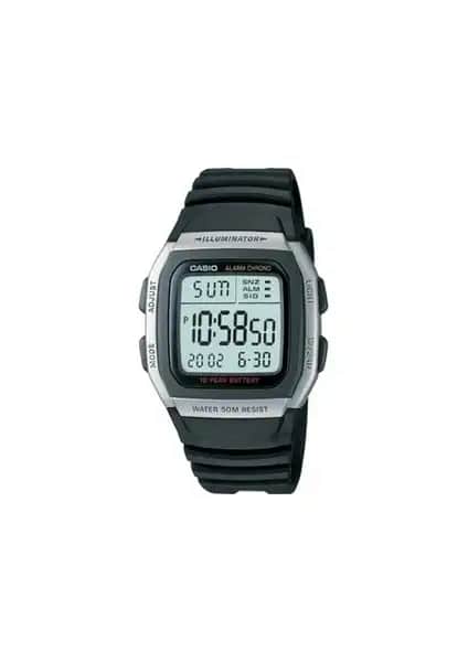 Casio W-96H-1AVDF Erkek Dijital Saat: Modern Tasarım ve Çok Fonksiyonlu Kullanım