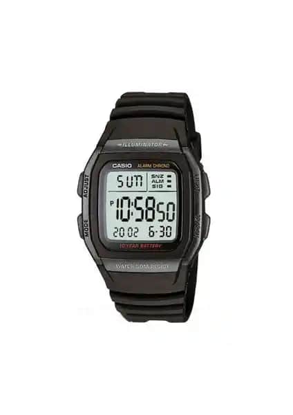 Casio W-96H-1BVDF Erkek Dijital Spor Saati Günlük ve Spor Kullanımı İçin Uygun