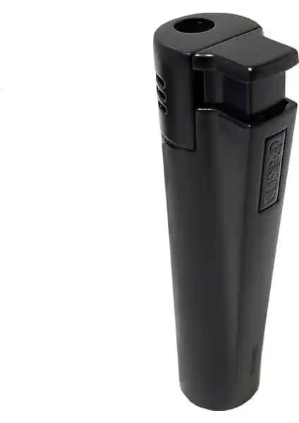 CLİPPER Cliper 1300 C Turbo Metal Mat Siyah Çakmak Günlük Kullanım İçin Şık ve Dayanıklı