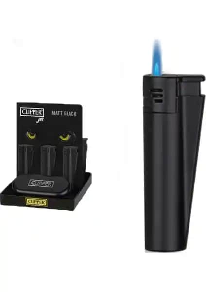 CLİPPER Manyetolu Turbo Çakmak Siyah: Güçlü ve Estetik Açık Hava Ateşleme Çözümü