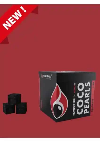 Coco Pearls Hindistan Cevizi Kabuğu Nargile Kömürü Doğal ve Çevre Dostu Ürün