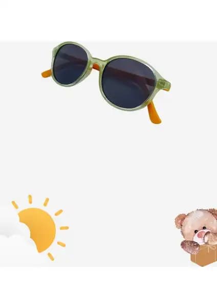 Çocuklar için UV ve polarize korumalı hafif tasarımlı güneş gözlüğü 1-5 yaş