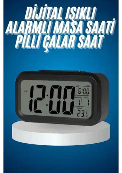 Çok Fonksiyonlu Masa Saati: Modern Tasarım ve Çok Yönlü Özelliklerle Pratik Kullanım