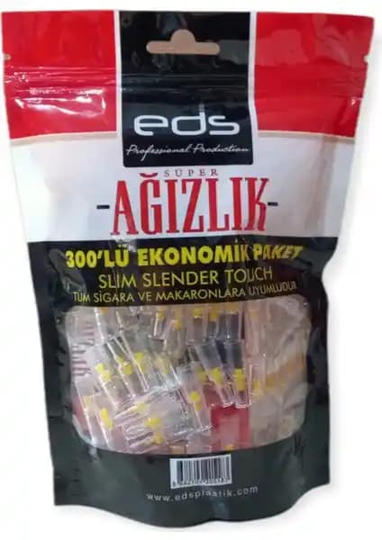 Eds Slim Eds Ağızlık 300'lü: Sigara İçme Deneyimini Konfor ve Kaliteyle Yeniden Tanımlayın