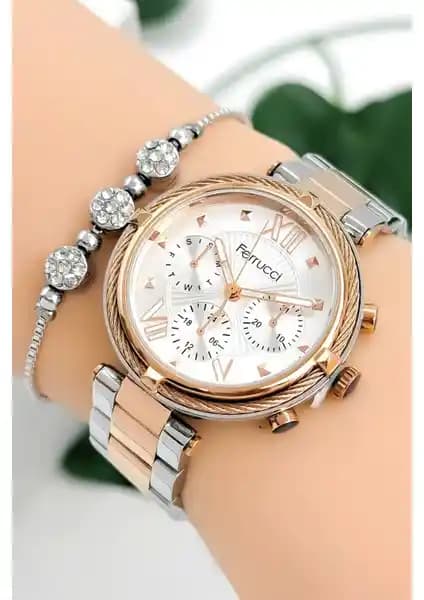 Ferrucci Kadın Kol Saati: Zarif Tasarım ve Dayanıklı Malzeme ile Günlük Kullanım