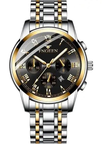 Fngeen 4006 Erkek Mekanik Su Geçirmez Kuvars Kol Saati Özellikleri ve Tasarımı