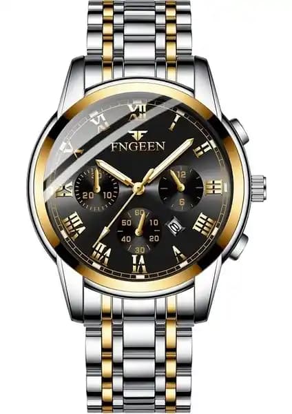 Fngeen 4006 Erkek Mekanik Su Geçirmez Kuvars Kol Saati Özellikleri ve Tasarımı