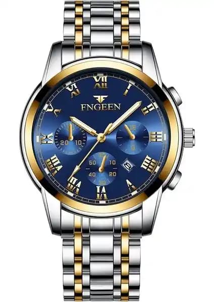 Fngeen 4006 Erkek Su Geçirmez Kuvars Saat: Şıklık ve Fonksiyonellik Bir Arada