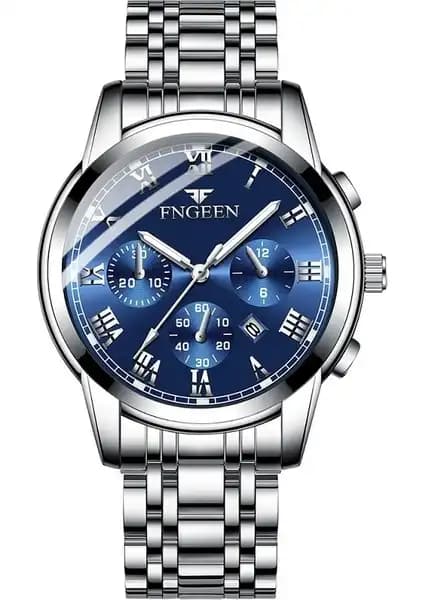 Fngeen 4006 Erkekler Otomatik Mekanik Saat: Şık ve Dayanıklı Günlük Kullanım Saati
