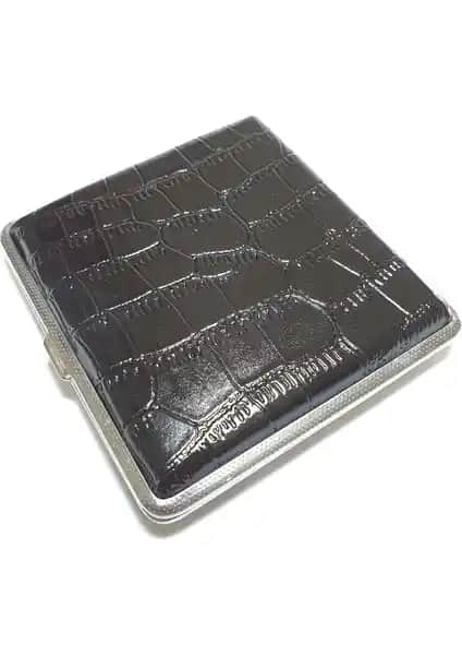 Fuji Siyah Deri Sigara Tabakası ve Sigara Kutusu: Şıklık ve Fonksiyonellik Bir Arada