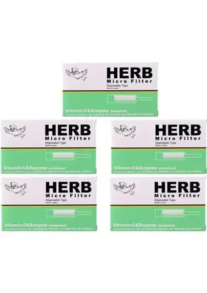 Herb Micro Filter Ağızlık Yedek 10'lu Set: Uzun Süreli ve Hijyenik Sigara Filtreleri