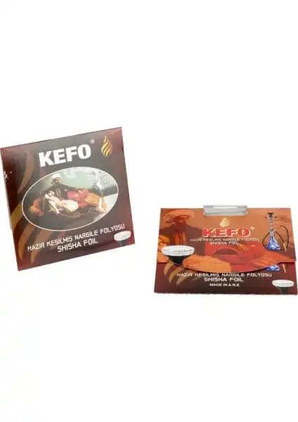 Kefo Hazır Kesilmiş Nargile Folyosu: Kolay Kullanım ve Yüksek Kalite Sunar
