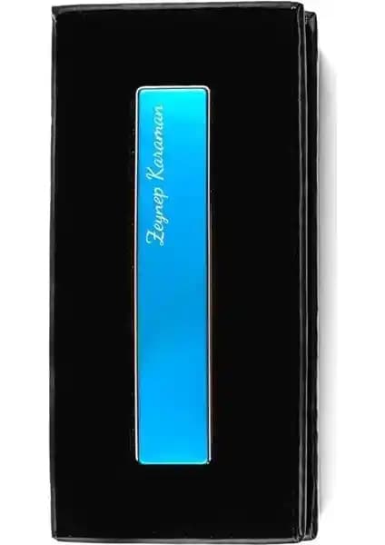 Kişiye Özel USB Şarjlı Dokunmatik Elektronik Çakmak - Modern ve Şık Tasarım