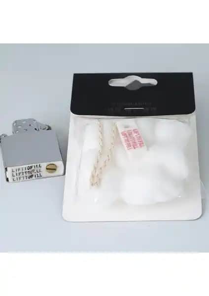 Nesto Home Benzinli Çakmak Bakım Seti Zippo ve Diğer Marka Çakmaklar İçin Uygun