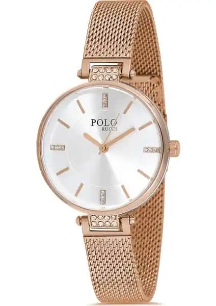 Polo Rucci 1515 Hasırlı Kadın Kol Saati Şıklık ve Güvenlik Sunan Modern Tasarım