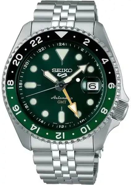 Seiko 5 Sports GMT SSK035K Erkek Kol Saati: Şık ve Fonksiyonel Tasarım Özellikleri