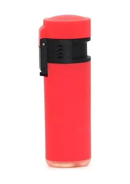 Silvio Monetti Kırmızı Gazlı Çakmak: Dayanıklı ve Şık Tasarım ile Günlük Kullanım İçin