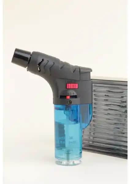 Silvio Monetti Mavi Gazlı Torch Pürmüz Çakmak SMC040PR02 - Güçlü ve Şık Profesyonel Alet