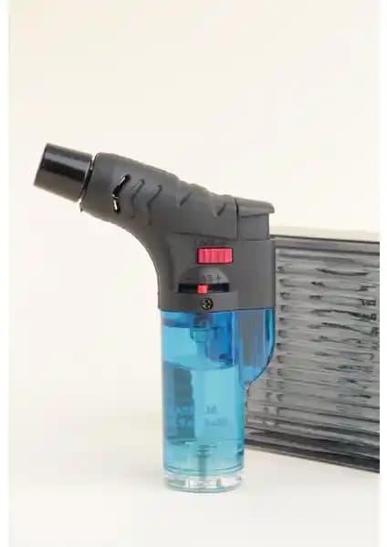 Silvio Monetti Mavi Gazlı Torch Pürmüz Çakmak SMC040PR02 - Güçlü ve Şık Profesyonel Alet